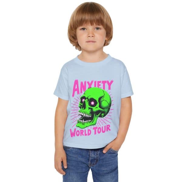 Anxiety World Tour Heavy Cotton™ Toddler T-shirt - Image 11
