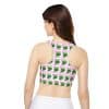 Anxiety World Tour Fully Lined, Padded Sports Bra (AOP) - Image 4