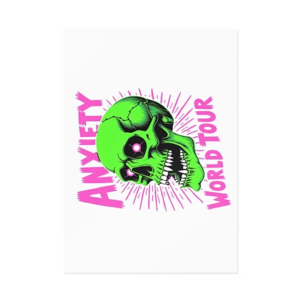 Anxiety World Tour Fine Art Postcards - Image 2