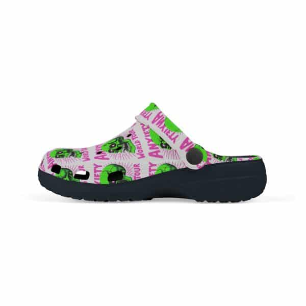Anxiety World Tour Kid's EVA Foam Clogs (AOP) - Image 8