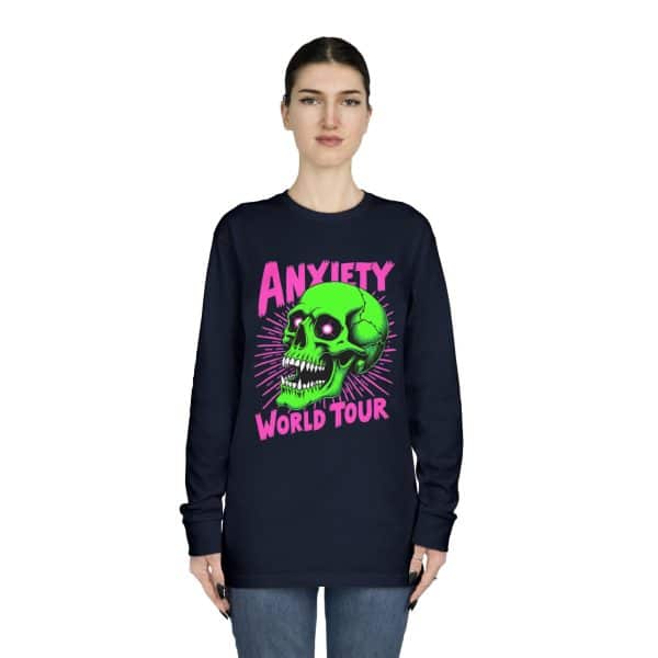 Anxiety World Tour Long Sleeve Crewneck Tee - Image 36