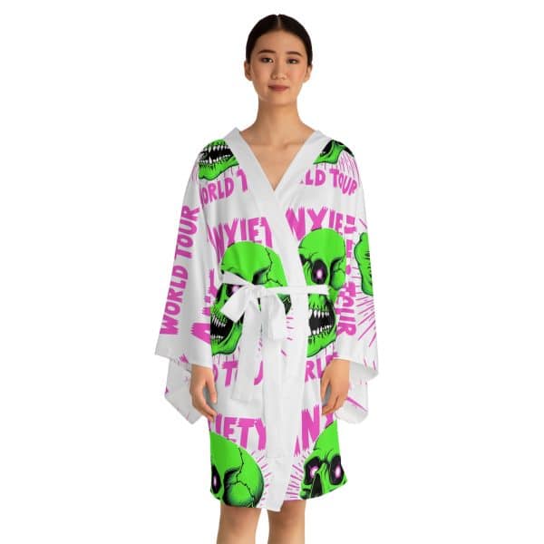 Anxiety World Tour Long Sleeve Kimono Robe (AOP) - Image 3