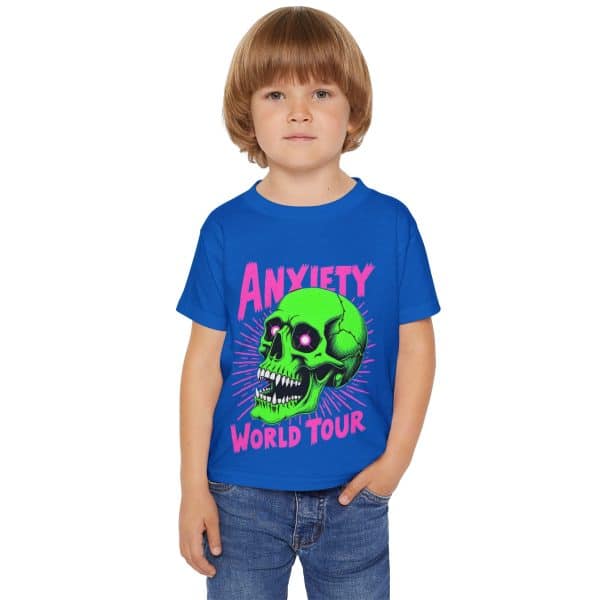 Anxiety World Tour Heavy Cotton™ Toddler T-shirt - Image 15