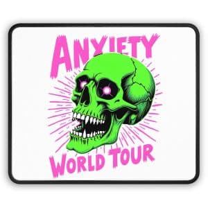 Anxiety World Tour Gaming Mouse Pad