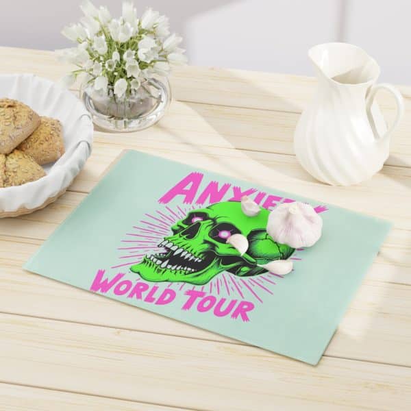 Anxiety World Tour Cutting Board - Image 4