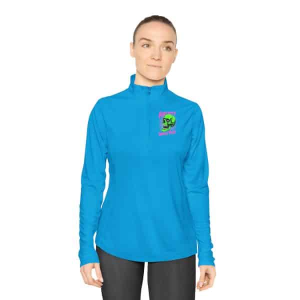 Anxiety World Tour Ladies Quarter-Zip Pullover - Image 15
