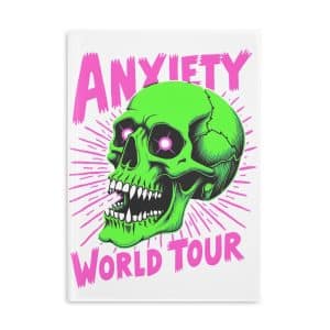 Anxiety World Tour Hardcover Notebook with Puffy Covers