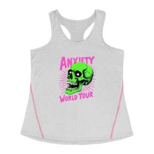Anxiety World Tour Women's Racerback Sports Top