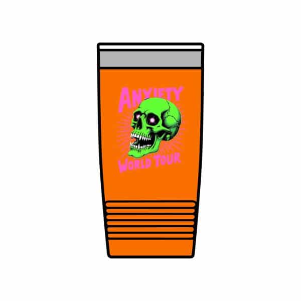 Anxiety World Tour Insulated Tumbler, 20oz - Image 11