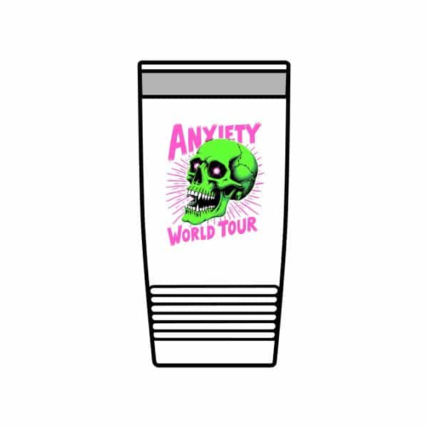 Anxiety World Tour Insulated Tumbler, 20oz