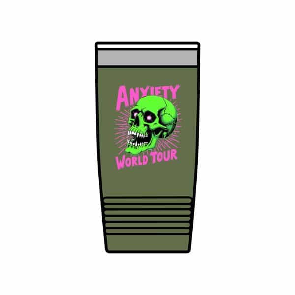 Anxiety World Tour Insulated Tumbler, 20oz - Image 15