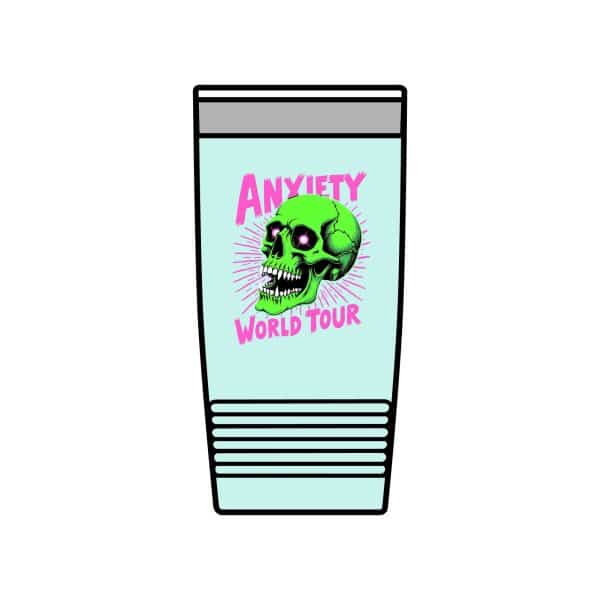 Anxiety World Tour Insulated Tumbler, 20oz - Image 19