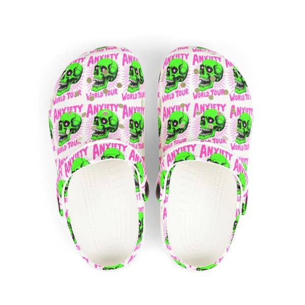 Anxiety World Tour Kid's EVA Foam Clogs (AOP)