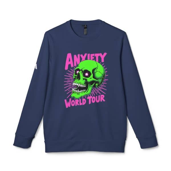 Anxiety World Tour adidas Unisex Fleece Crewneck Sweatshirt - Image 21
