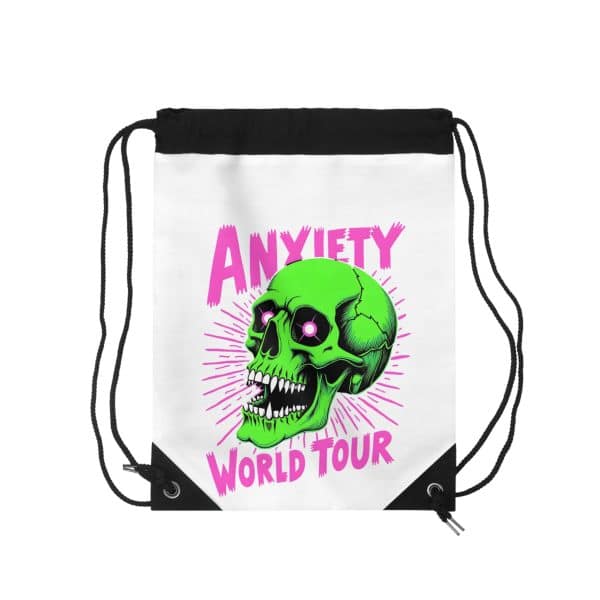 Anxiety World Tour Drawstring Bag - Image 2
