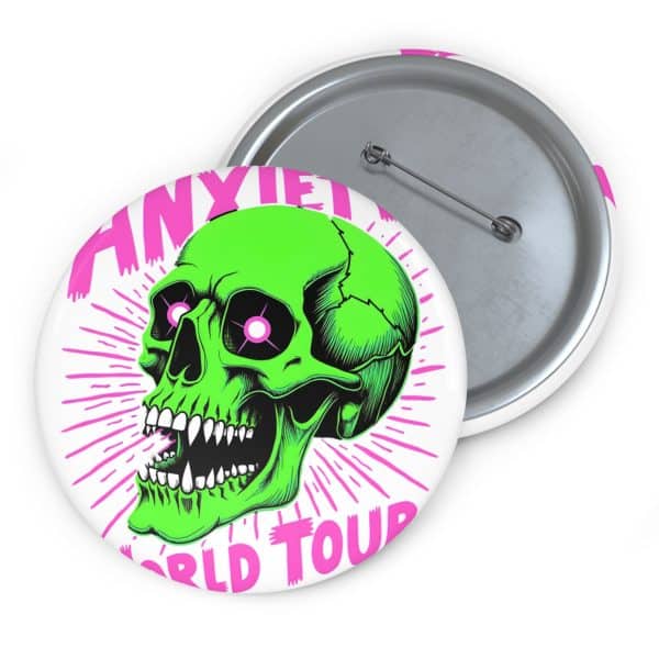 Anxiety World Tour Custom Pin Buttons - Image 5