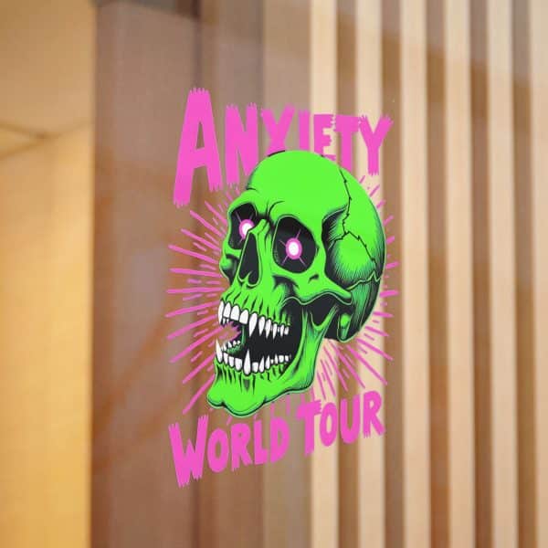 Anxiety World Tour Die-Cut Stickers, (DTF) - Image 12