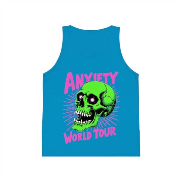 Anxiety World Tour Kid's Jersey Tank Top - Image 10