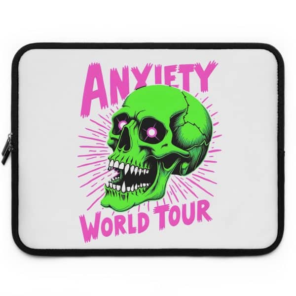 Anxiety World Tour Laptop Sleeve - Image 17
