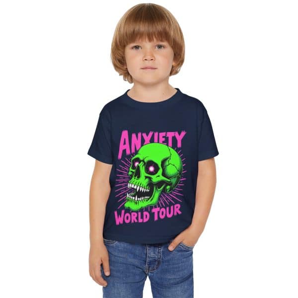 Anxiety World Tour Heavy Cotton™ Toddler T-shirt - Image 19