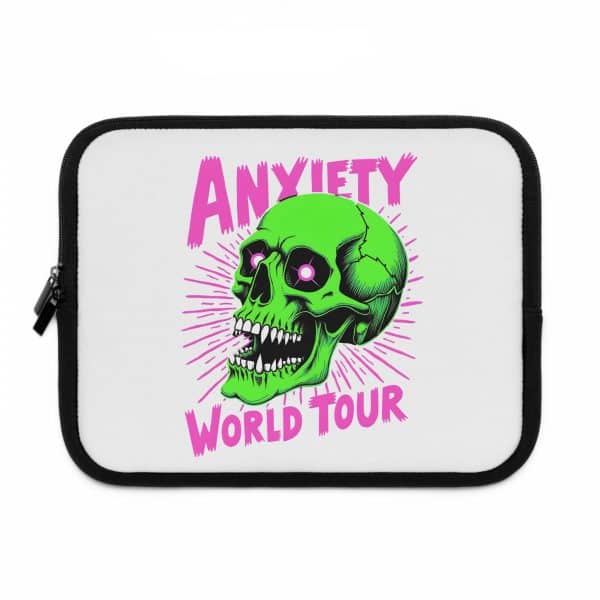 Anxiety World Tour Laptop Sleeve - Image 5