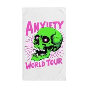 Anxiety World Tour Hand Towel