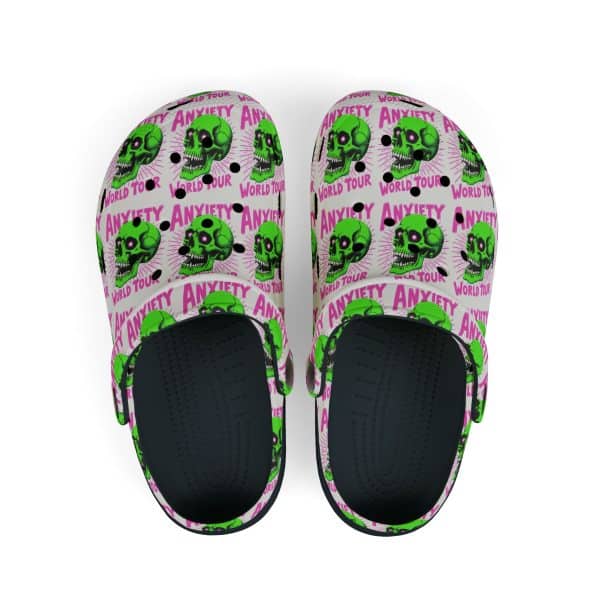 Anxiety World Tour Kid's EVA Foam Clogs (AOP) - Image 5