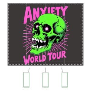 Anxiety World Tour Maker Sip Tumbler,  20oz