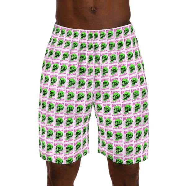 Anxiety World Tour Men's Jogger Shorts (AOP) - Image 3