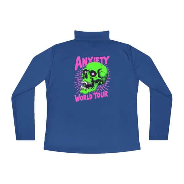 Anxiety World Tour Ladies Quarter-Zip Pullover - Image 17