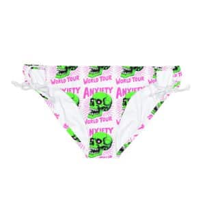 Anxiety World Tour Loop Tie Side Bikini Bottom (AOP)