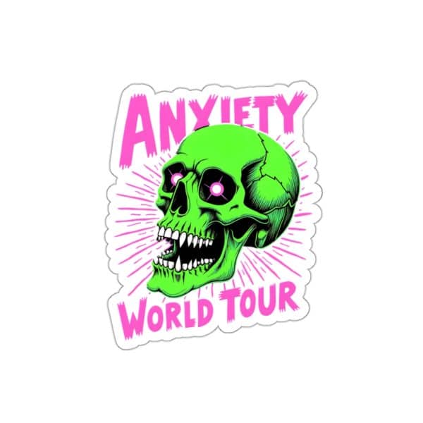 Anxiety World Tour Die-Cut Stickers