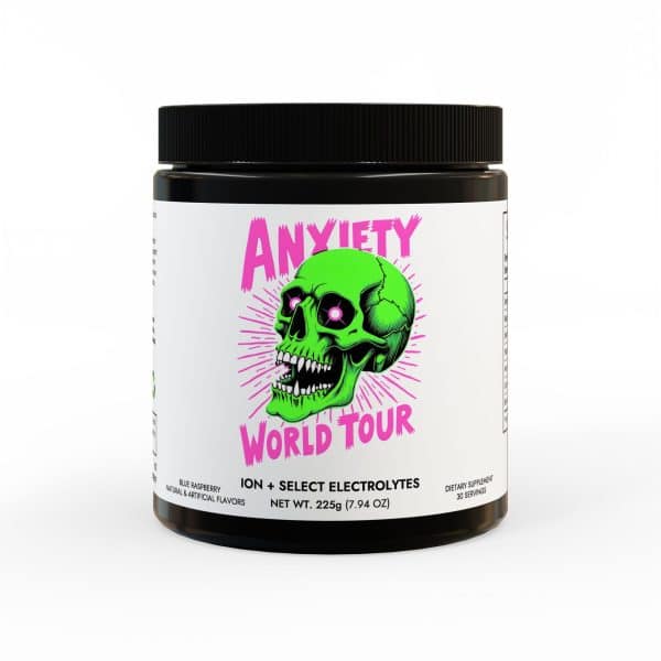 Anxiety World Tour ION + Select Electrolyte Supplement (225g, 7.9oz)