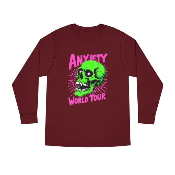 Anxiety World Tour Long Sleeve Crewneck Tee - Image 37
