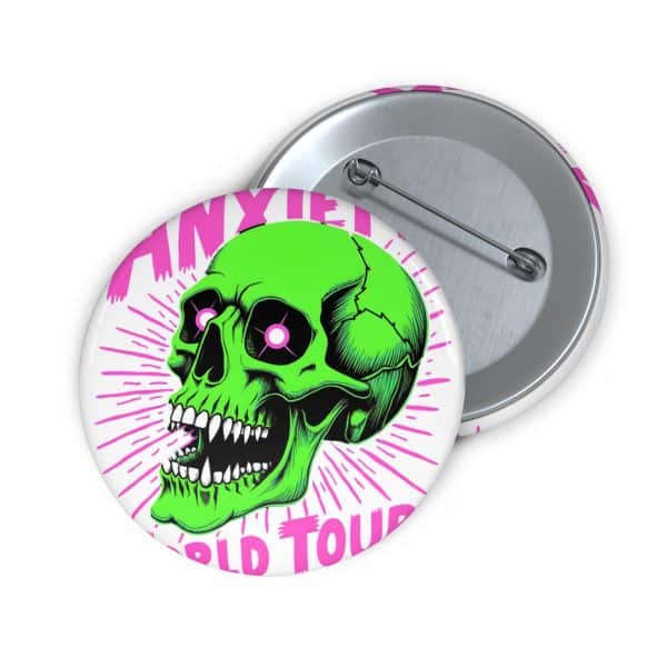 Anxiety World Tour Custom Pin Buttons - Image 3