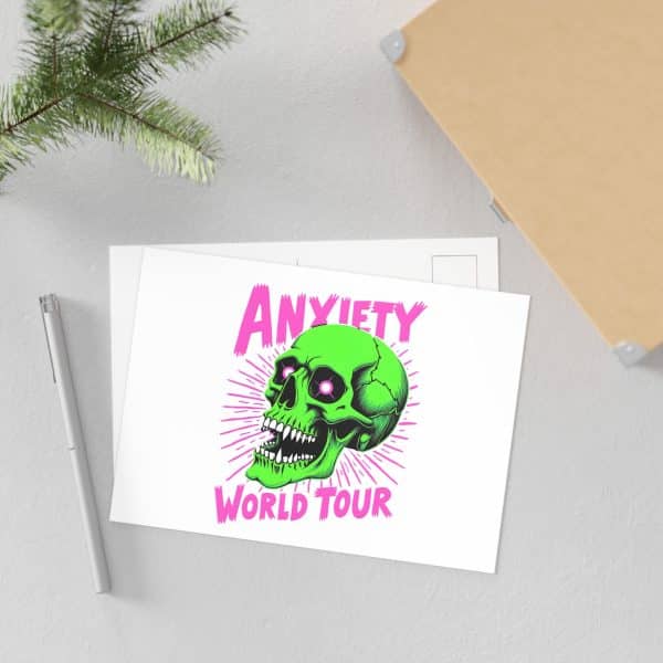 Anxiety World Tour Fine Art Postcards - Image 4