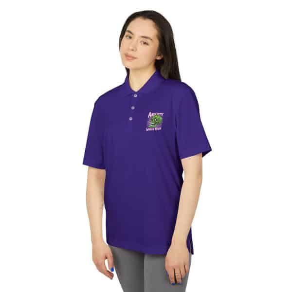 Anxiety World Tour adidas Unisex Performance Polo - Image 27