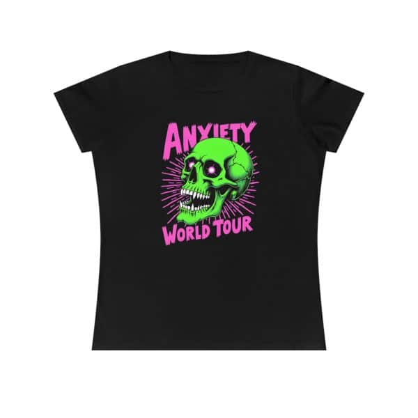 Anxiety World Tour Ladies' Cotton T-Shirt - Image 4