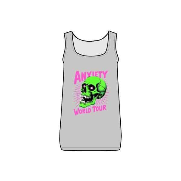 Anxiety World Tour Women's Micro Ribbed Tank - Image 7