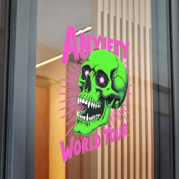 Anxiety World Tour Die-Cut Stickers, (DTF) - Image 32