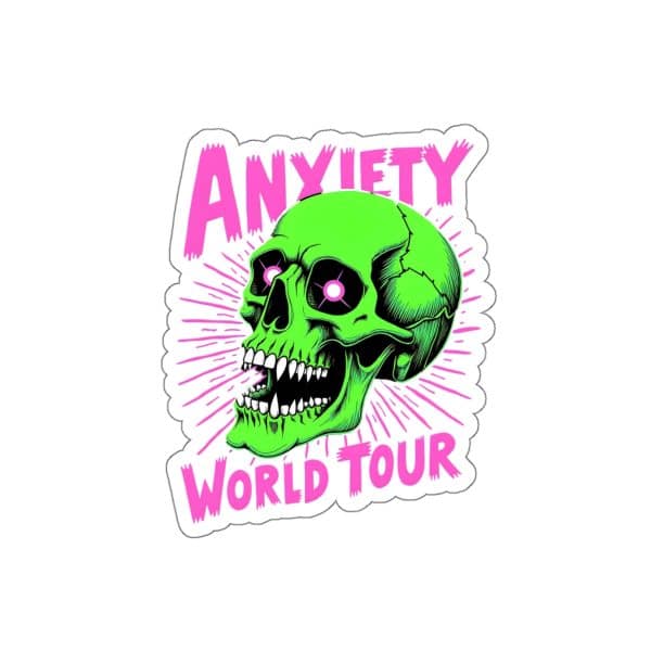 Anxiety World Tour Die-Cut Stickers - Image 13