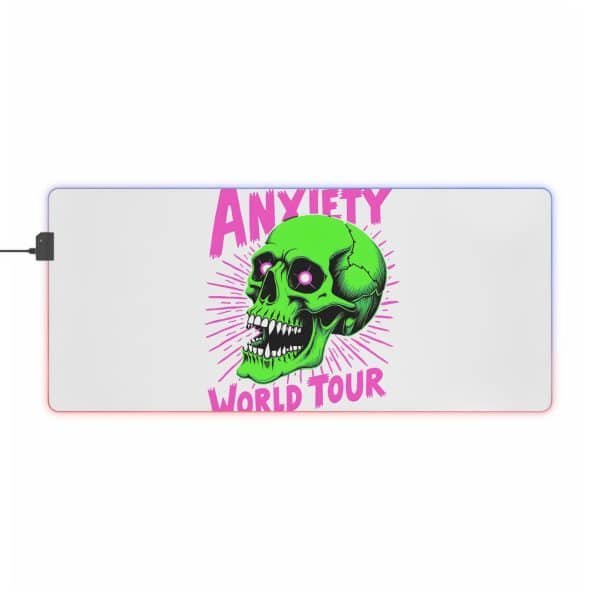 Anxiety World Tour LED Gaming Mouse Pad - Image 13