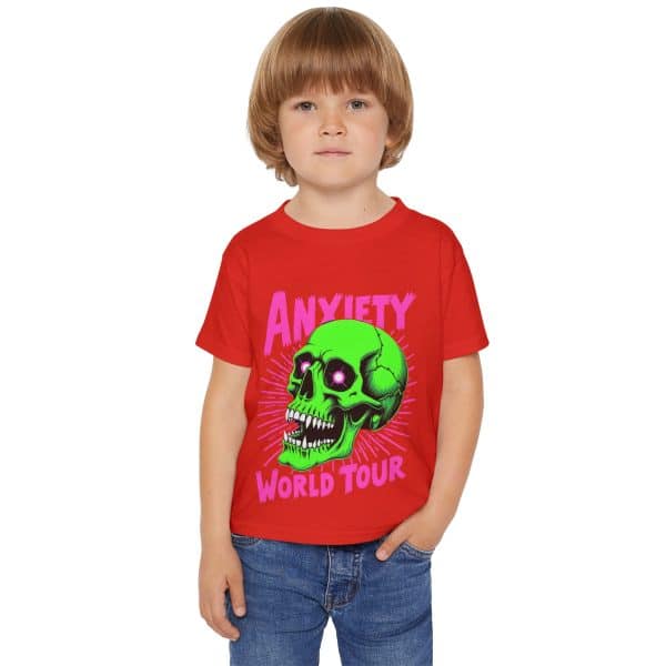Anxiety World Tour Heavy Cotton™ Toddler T-shirt - Image 27