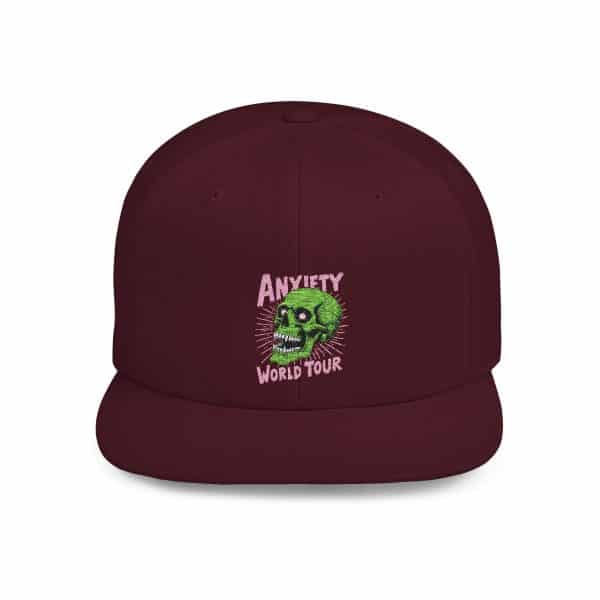 Anxiety World Tour Flat Bill Snapback - Image 31