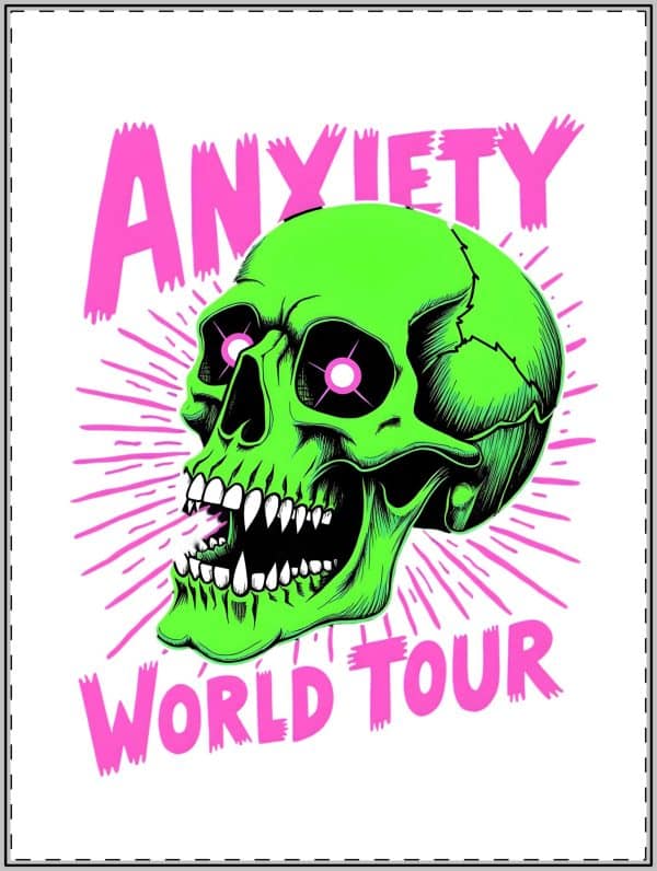 Anxiety World Tour Custom Shape Magnets - Image 11