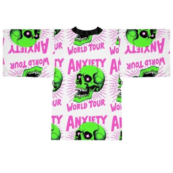Anxiety World Tour Long Sleeve Kimono Robe (AOP) - Image 7
