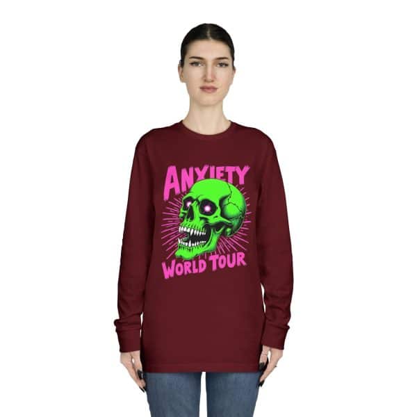 Anxiety World Tour Long Sleeve Crewneck Tee - Image 40