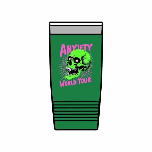 Anxiety World Tour Insulated Tumbler, 20oz - Image 18