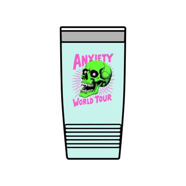 Anxiety World Tour Insulated Tumbler, 20oz - Image 20