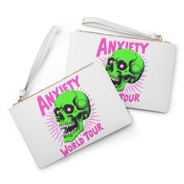Anxiety World Tour Clutch Bag - Image 3